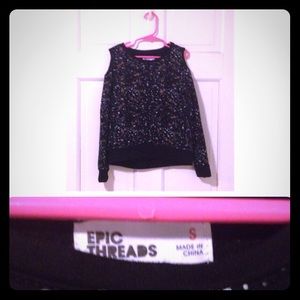 Girls Galaxy Sweatshirt